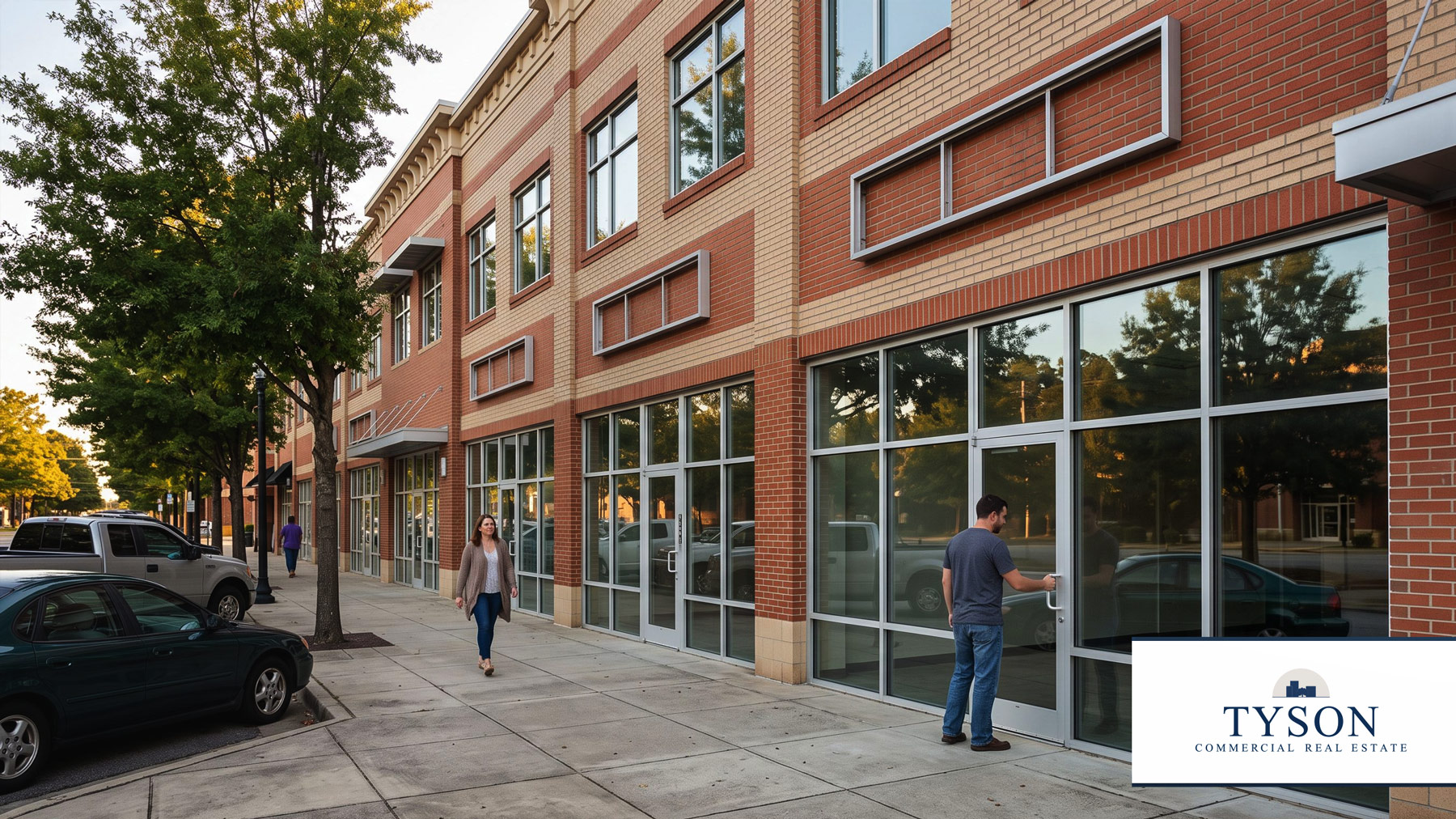 A man opens a commercial real estate space in Fayetteville, NC